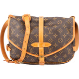 Louis Vuitton Canvas Monogram Saumur 30 Crossbody Bag