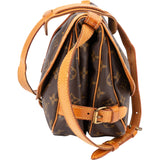 Louis Vuitton Canvas Monogram Saumur 30 Crossbody Bag