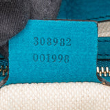 Gucci Blue Suede Soho Crossbody Bag