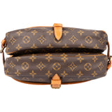 Louis Vuitton Canvas Monogram Saumur 30 Crossbody Bag