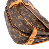 Louis Vuitton Canvas Monogram Saumur 30 Crossbody Bag