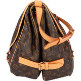 Louis Vuitton Canvas Monogram Saumur 43 Crossbody Bag