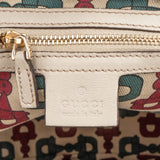 Gucci Leather GG Monogram Pelham Handbag