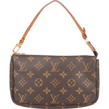 Louis Vuitton Canvas Monogram Pochette Accessoire Handbag