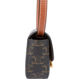 Celine Macadam Monogram Mini Triomphe Crossbody Bag