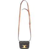 Celine Macadam Monogram Mini Triomphe Crossbody Bag