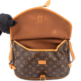 Louis Vuitton Canvas Monogram Saumur 30 Crossbody Bag