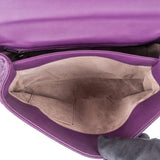 Bottega Veneta Purple Intrecciato Shoulder Bag