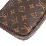 Louis Vuitton Canvas Monogram Pochette Accessoire Handbag