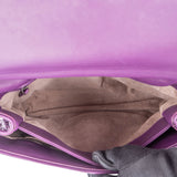 Bottega Veneta Purple Intrecciato Shoulder Bag