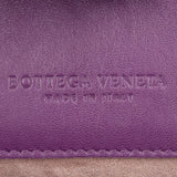 Bottega Veneta Purple Intrecciato Shoulder Bag