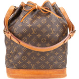 Louis Vuitton Canvas Monogram Sac Noe Grande Shoulder Bag