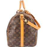 Louis Vuitton Canvas Monogram Keepall 55 Bandouliere