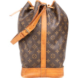 Louis Vuitton Canvas Monogram Sac Noe Grande Shoulder Bag