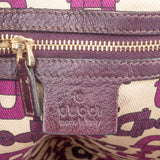 Gucci Leather GG Monogram Pelham Handbag