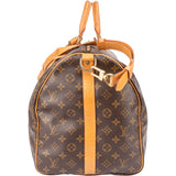 Louis Vuitton Canvas Monogram Keepall 55 Bandouliere