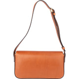 Celine Natural Tan Leather Triomphe Shoulder Bag