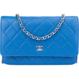 Chanel Quilted Lambskin Wallet On Chain Crossbody Bag