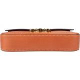 Celine Natural Tan Leather Triomphe Shoulder Bag