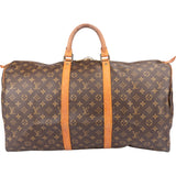 Louis Vuitton Canvas Monogram Keepall 55