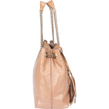 Gucci Patent Leather GG Soho Crossbody Bag