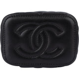 Chanel Quilted Lambskin Mini CC Charmy Vanity Handbag