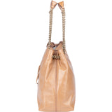 Gucci Patent Leather GG Soho Crossbody Bag