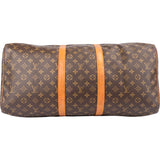 Louis Vuitton Canvas Monogram Keepall 55