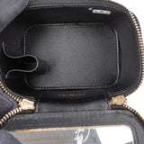 Chanel Quilted Lambskin Mini CC Charmy Vanity Handbag