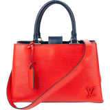 Louis Vuitton Bicolor Epi Leather Kleber PM Handbag