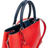 Louis Vuitton Bicolor Epi Leather Kleber PM Handbag