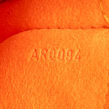 Louis Vuitton Orange Epi Leather Pochette Accessoire Handbag