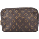 Louis Vuitton Canvas Monogram Trousse Toilette 23 Clutch