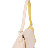 Fendi Bicolor Leather Mamma Baguette Handbag