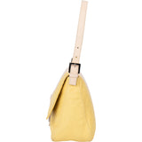Fendi Bicolor Leather Mamma Baguette Handbag