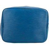 Louis Vuitton Bleu Epi Leather Sac Noe Petit Shoulder Bag