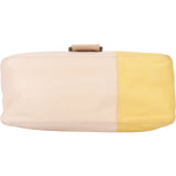 Fendi Bicolor Leather Mamma Baguette Handbag
