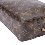 Louis Vuitton Canvas Monogram Trousse Toilette 23 Clutch