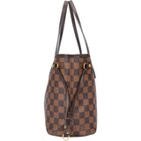 Louis Vuitton Damier Ebene Monogram Neverfull PM Handbag