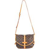 Louis Vuitton Canvas Monogram Saumur 32 Crossbody Bag