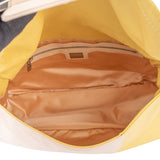 Fendi Bicolor Leather Mamma Baguette Handbag