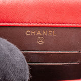 Chanel Quilted Lambskin On Chain Single Flap Crossbody Bag