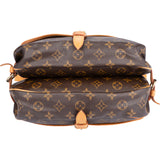 Louis Vuitton Canvas Monogram Saumur 32 Crossbody Bag