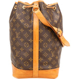Louis Vuitton Canvas Monogram Sac Noe Grande Shoulder Bag