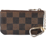 Louis Vuitton Damier Ebene Monogram Key Pouch Pochette Cles