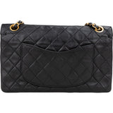 Chanel Quilted Lambskin 24K Gold Medium Double Flap Crossbody Bag