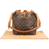 Louis Vuitton Canvas Monogram Sac Noe Petit Shoulder Bag