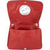 Gucci Red Leather GG Blondie Shoulder Bag