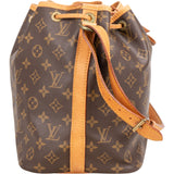 Louis Vuitton Canvas Monogram Sac Noe Petit Shoulder Bag