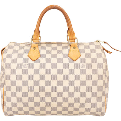 Louis Vuitton Canvas Monogram Speedy 30 Handbag